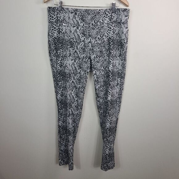 Peck & Peck Snakeskin Print Tummy Control Pant - Picture 1 of 9